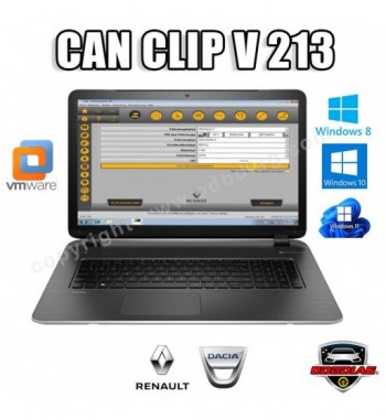 Valise Diagnostic Renault CANCLIP V174 avec logiciel en Français