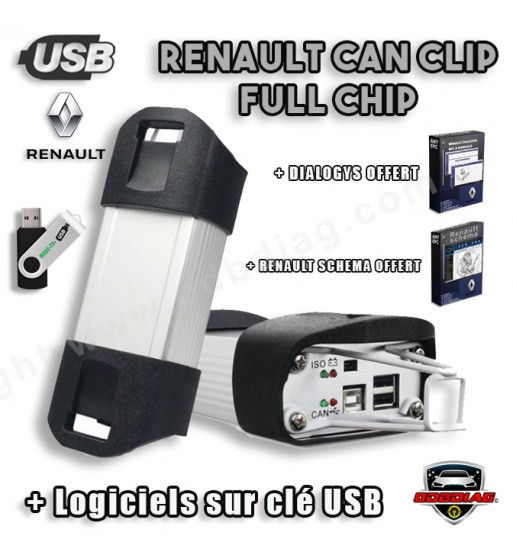 Valise Renault can clip