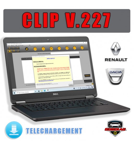 Logiciel clip version 227