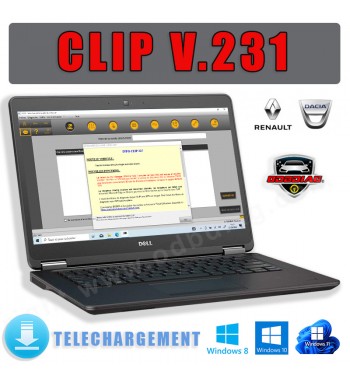 Logiciel Can Clip V231 -...