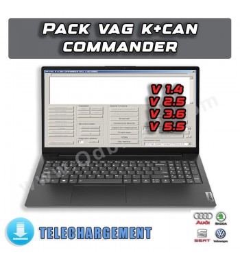 PACK LOGICIELS VAG K + CAN...