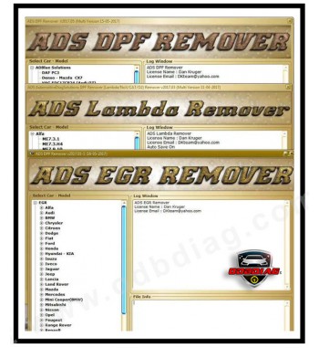 ADS EGR DPF LAMBDA REMOVER...