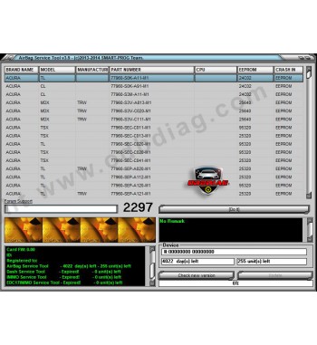 AIRBAG SERVICE TOOL V3.9 -...