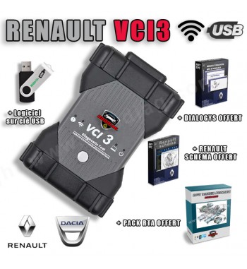 VCI3 RENAULT CLIP