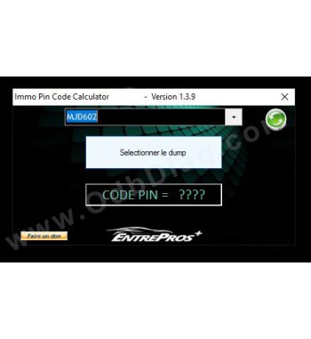 IMMO Pin Code Calculator...