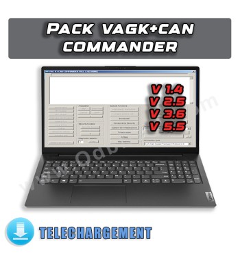 PACK LOGICIELS VAG K + CAN...