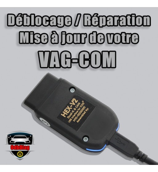 Déblocage / Réparation / Mise à jour VAG-COM clône