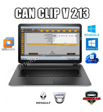 Logiciel Clip V213 (VMware)...