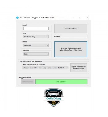 Keygen Delphi/Autocom 2017R3